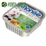 MONGE FRESH DOG POLLO E VERDURE GR. 100